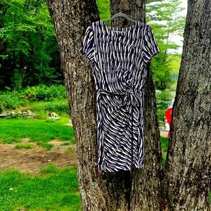 Dianne Von Furstenberg Zoe Glass Weave Silk Dress